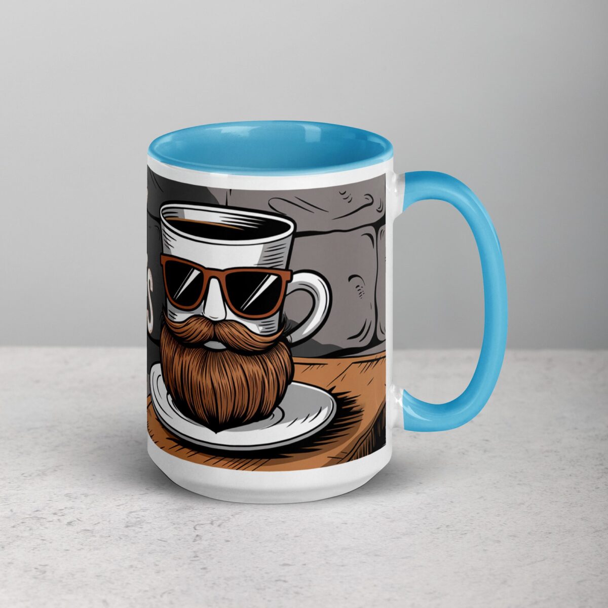 Happy Fathers Day Beard & Brew Coffee Mug - Image 18