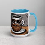 Happy Fathers Day Beard & Brew Coffee Mug - Image 18