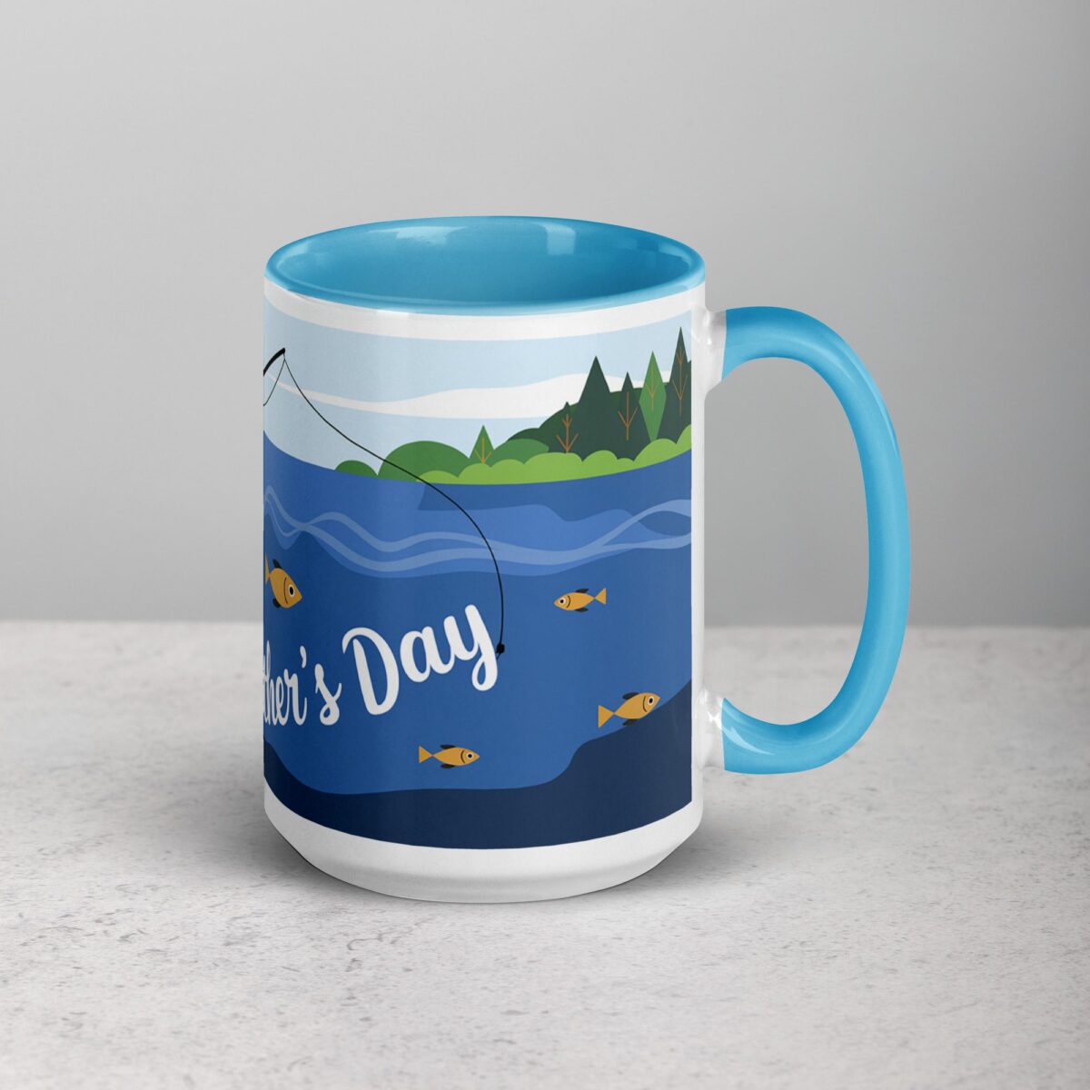 Happy Fathers Day Fishing Coffee Mug - Image 18