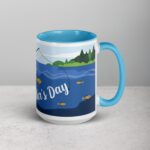 Happy Fathers Day Fishing Coffee Mug - Image 18