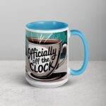 Officially Off the Clock! Retirement Coffee Mug - Image 18