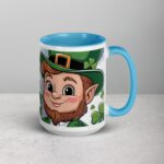Too Cute to Pinch Leprechaun (But I’ll Take a Sip) Coffee Mug - Image 18