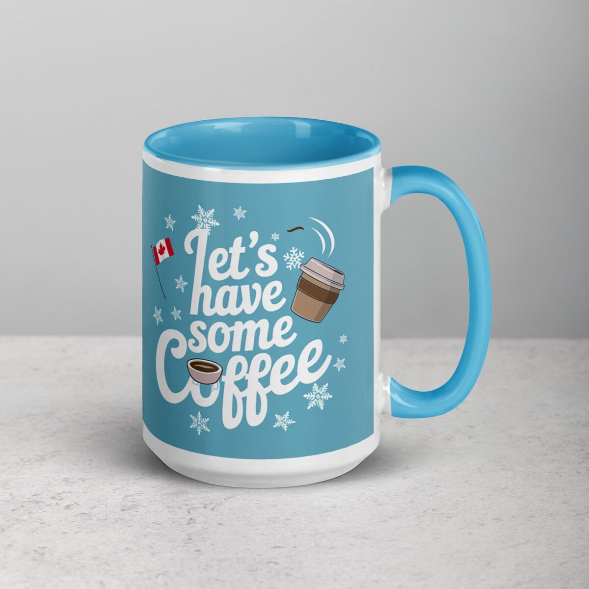 Let's Have Some Coffee Canada Day Mug - Image 18