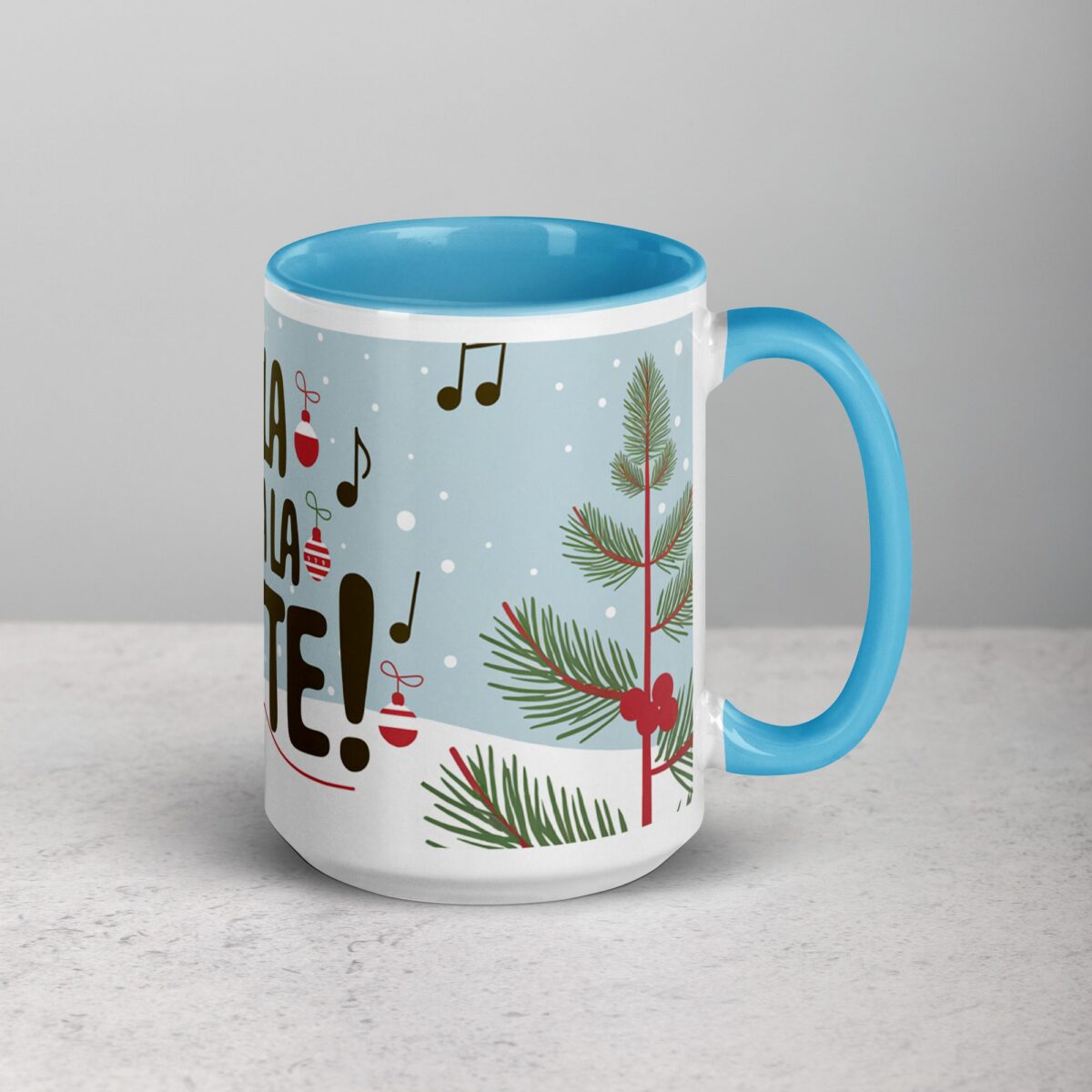 Fa La La La Latte! Coffee Christmas Mug - Image 18