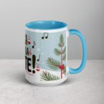 Fa La La La Latte! Coffee Christmas Mug - Image 18