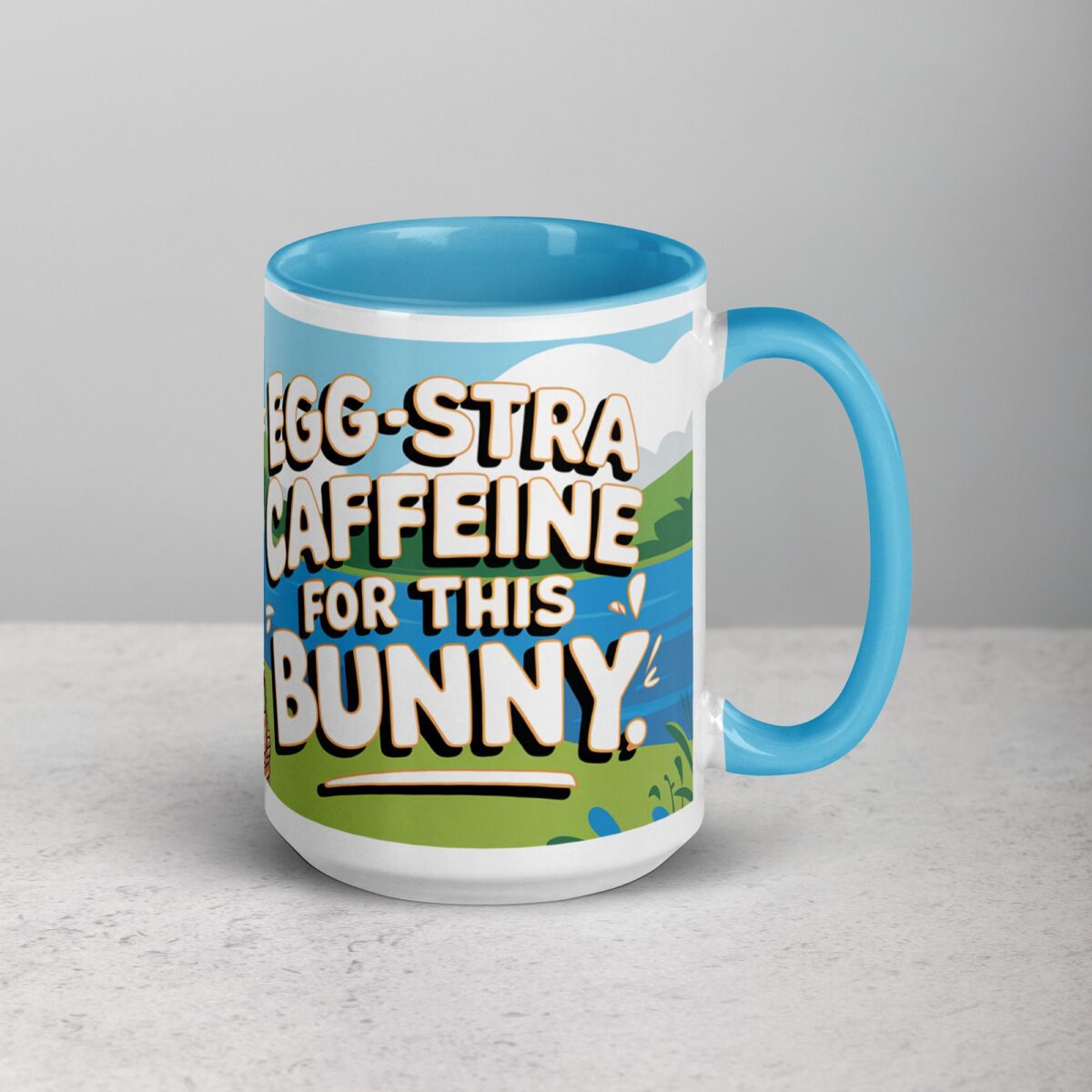 Egg-stra Caffeine for This Bunny Easter Coffee Mug - Image 18