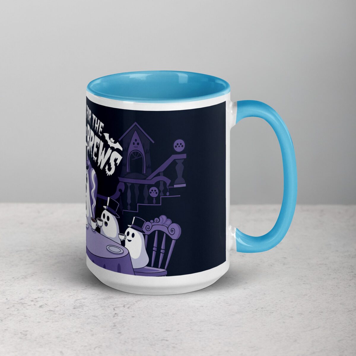 I’m Here for the Boos & Brews Ghost Coffee Mug - Image 18