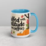 Stuffed with Gratitude (and Coffee) Thanksgiving Mug - Image 18