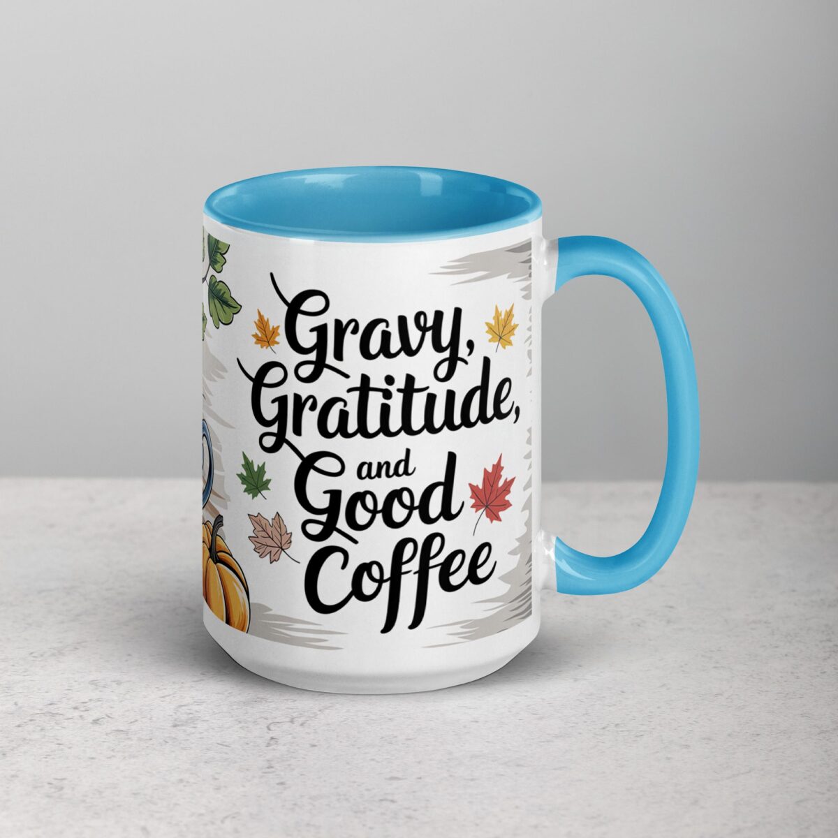 Gravy, Gratitude, and Good Coffee Thanksgiving Mug - Image 18