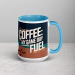 Coffee: My Game Day Fuel Baseball Mug - Image 18