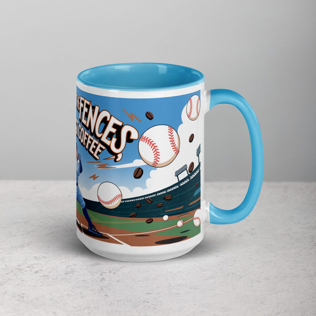 Swing for the Fences, But First Coffee Baseball Mug - Image 18