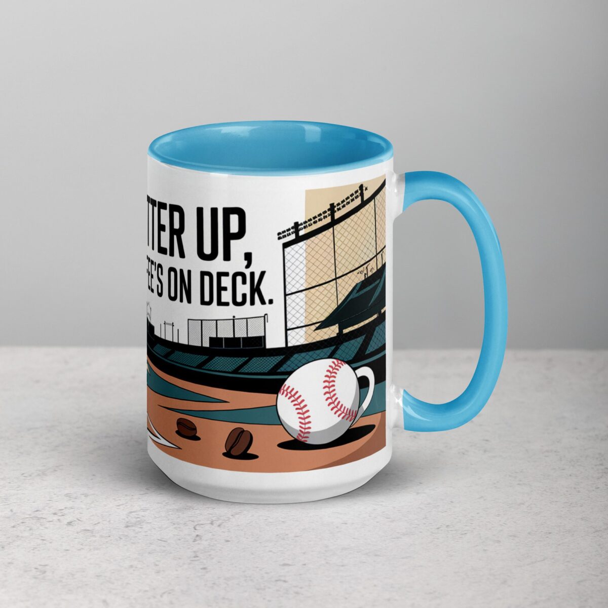 Batter Up, Coffee’s On Deck Baseball Mug - Image 18