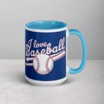 I Love Baseball Retro Coffee Mug & Tea Cup - Image 18