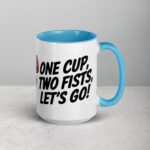 One Cup, Two Fists, Let’s Go! Boxing Coffee Mug - Image 18