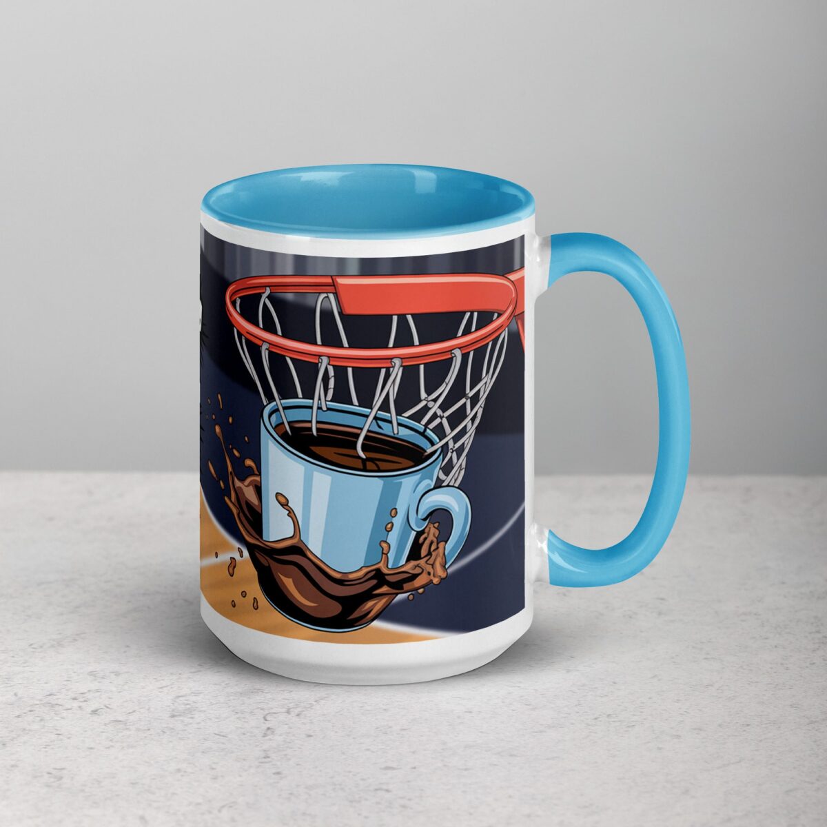 Dunkin' My Coffee Basketball Mug - Image 18