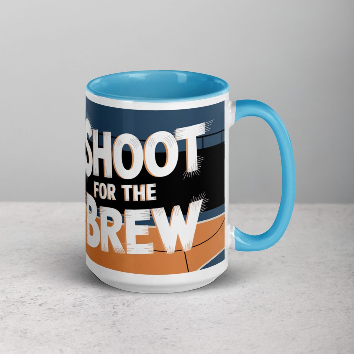 Shoot for the Brew Basketball Coffee Mug - Image 18
