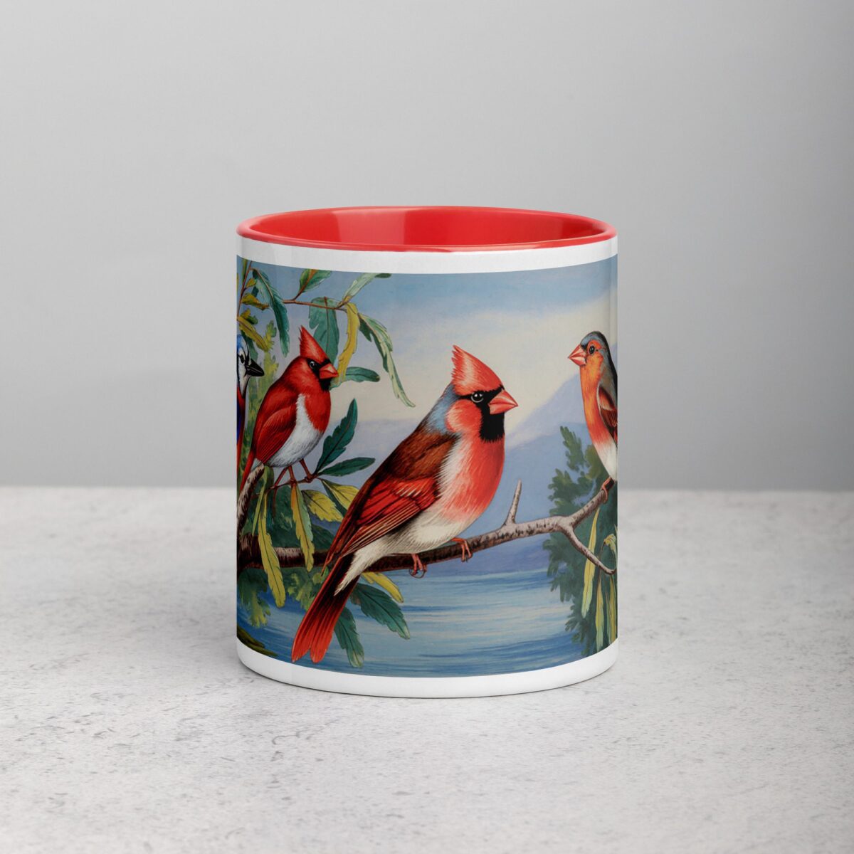 Bird on a Branch Coffee Mug & Tea Cup - Image 7