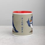 Middle Finger Blue Jay Coffee Mug & Tea Cup - Image 7