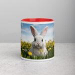 Bunny with Flowers Coffee Mug & Tea Cup - Image 7