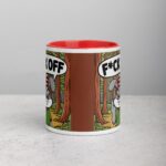 Bunny Rabbit Middle Finger Coffee Mug & Tea Cup - Image 7