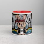 Thug Life Gangster Bunny Rabbit Coffee Mug & Tea Cup - Image 7