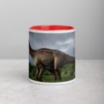 T-Rex Dinosaur in Wild Coffee Mug & Tea Cup - Image 7