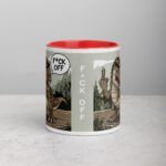 Middle Finger Dinosaur Coffee Mug & Tea Cup - Image 7