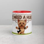 I Need a Hug Yorkie Coffee Mug & Tea Cup - Image 7