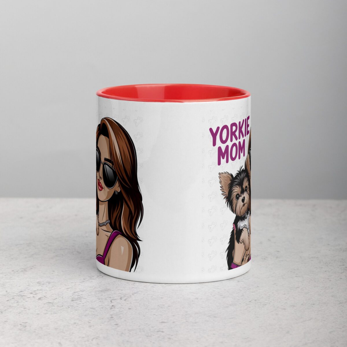 Yorkie Mom Coffee Mug & Tea Cup - Image 7