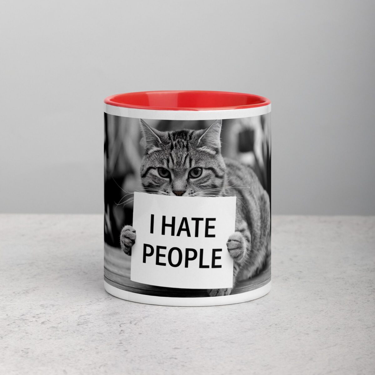 I Hate People Cat Coffee Mug & Tea Cup - Image 7