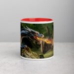 Dragon Spitting Fire 3D Coffee Mug & Tea Cup - Image 7