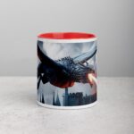 Flying Dragon Fire Coffee Mug & Tea Cup - Image 7