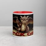 Middle Finger Dragon Coffee Mug & Tea Cup - Image 7