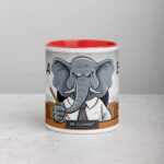 Elephant I am a Boss Coffee Mug & Tea Cup - Image 7