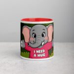 Elephant I Need a Hug Coffee Mug & Tea Cup - Image 7