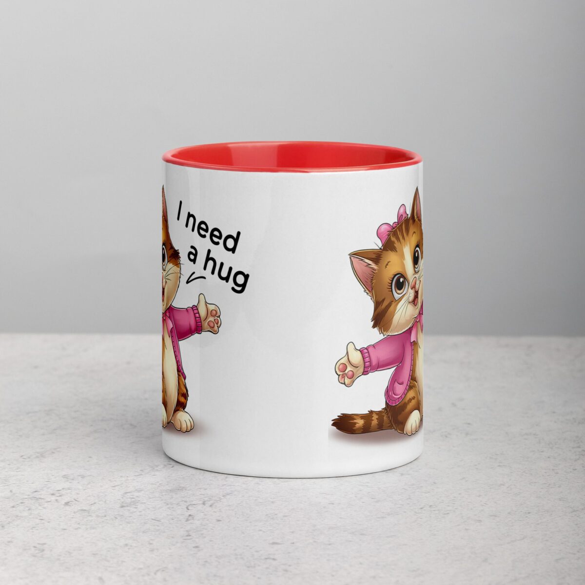 I Need a Hug Cat Coffee Mug & Tea Cup - Image 7