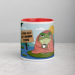 I’m Toad-ally Not a Morning Person Coffee Mug & Tea Cup - Image 7