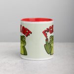 Middle Finger Frog Coffee Mug & Tea Cup - Image 7