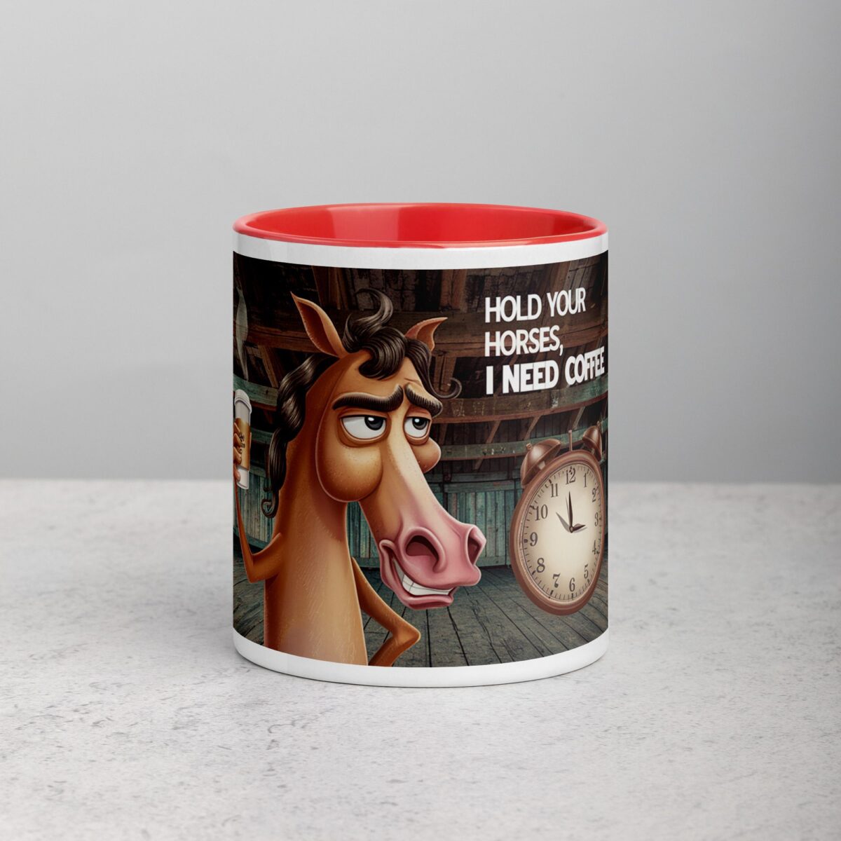 Hold Your Horses I Need a Coffee Mug - Image 7