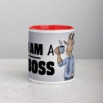 I am a Boss Goat Coffee Mug & Tea Cup - Image 7
