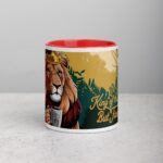 King of the Jungle But Coffee First Lion Mug - Image 7
