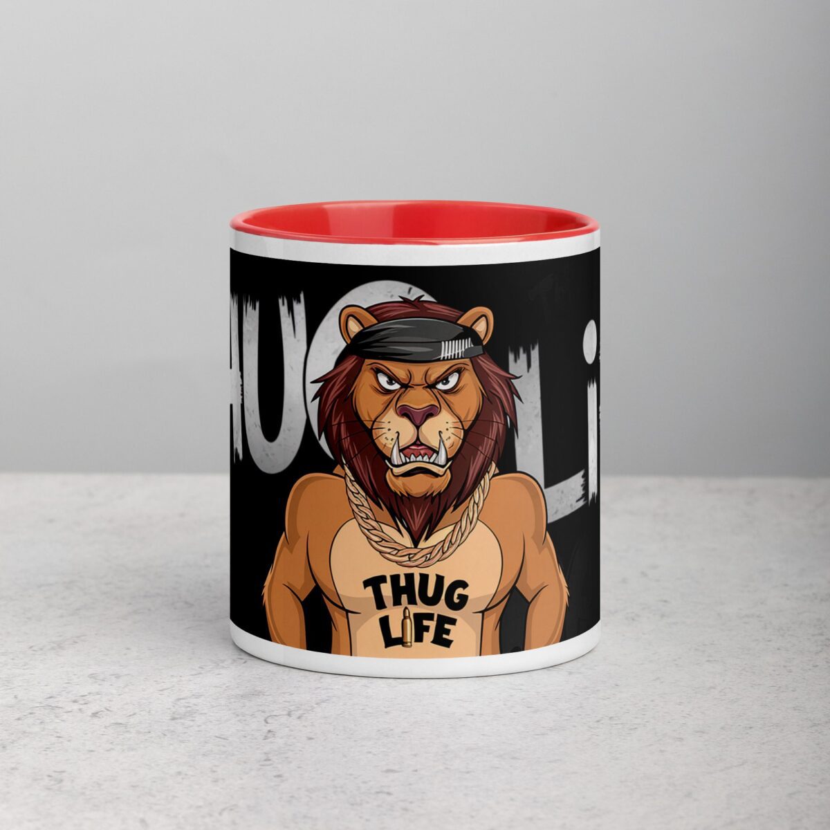 Thug Life Lion Coffee Mug & Tea Cup - Image 7