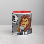 I am a Boss Lion Coffee Mug & Tea Cup - Image 7