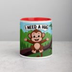 I Need a Hug Monkey Coffee Mug & Tea Cup - Image 7