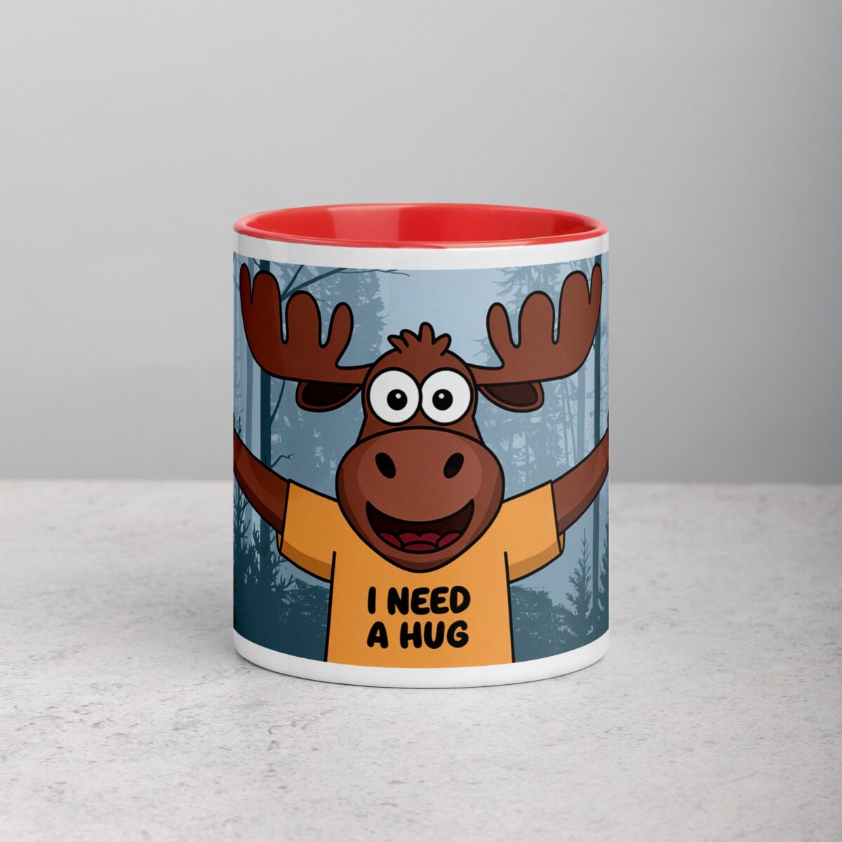 I Need a Hug Moose Coffee Mug & Tea Cup - Image 7