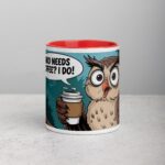 Hoo Needs Coffee? I Do! Owl Mug - Image 7