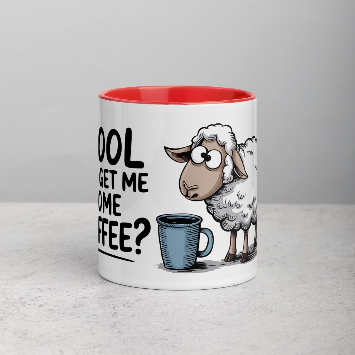 Wool You Get Me Some Coffee? Sheep Mug - Image 7