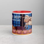 Counting Sheep? No, Counting Coffee Cups Mug - Image 7