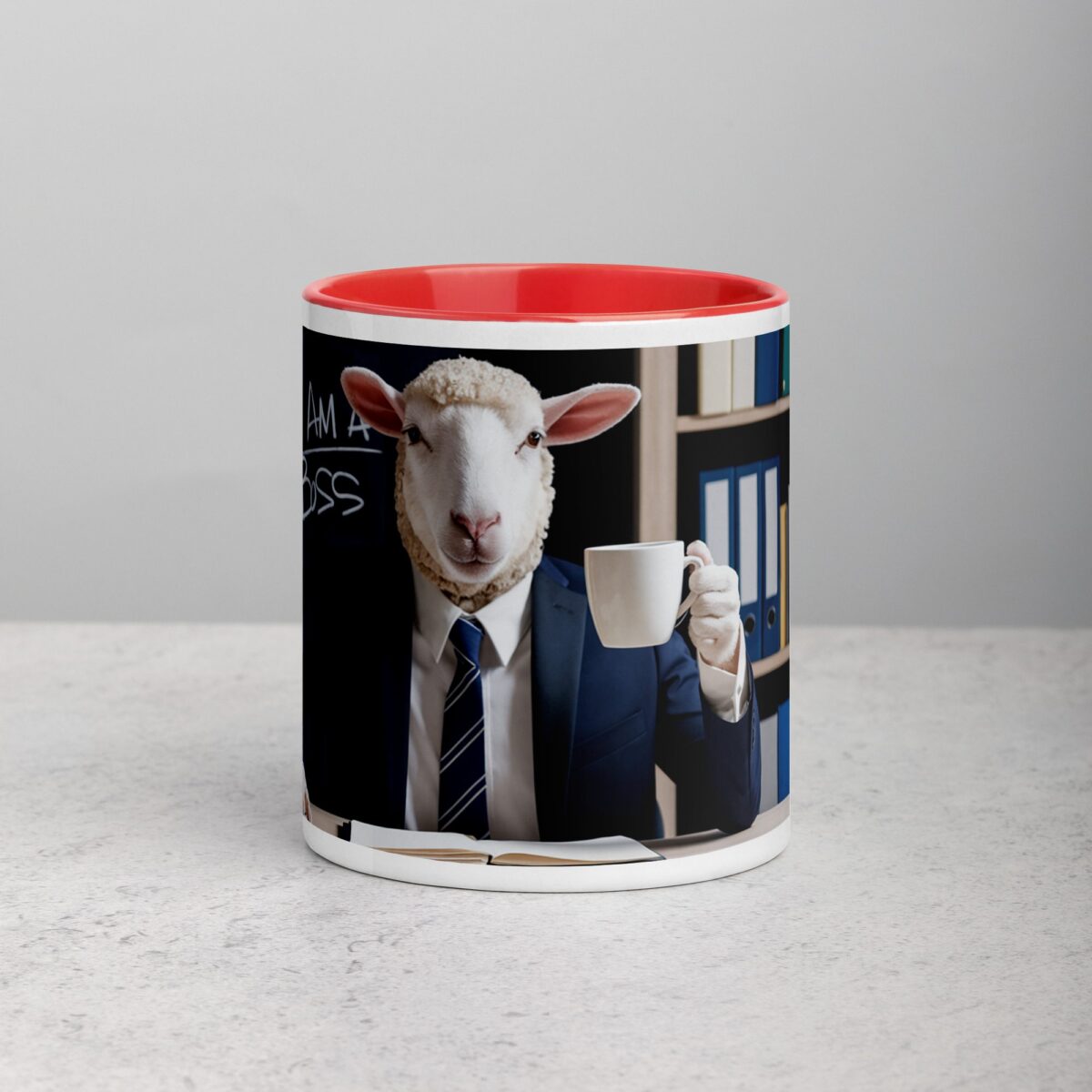 I am a Boss Sheep Coffee Mug & Tea Cup - Image 7
