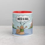 I Need a Hug Snail Coffee Mug & Tea Cup - Image 7